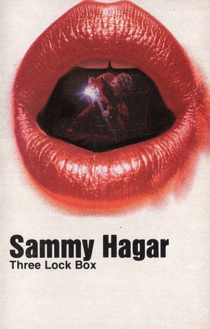 Sammy Hagar – Three Lock Box- Used Cassette 1982 Geffen Tape- Rock