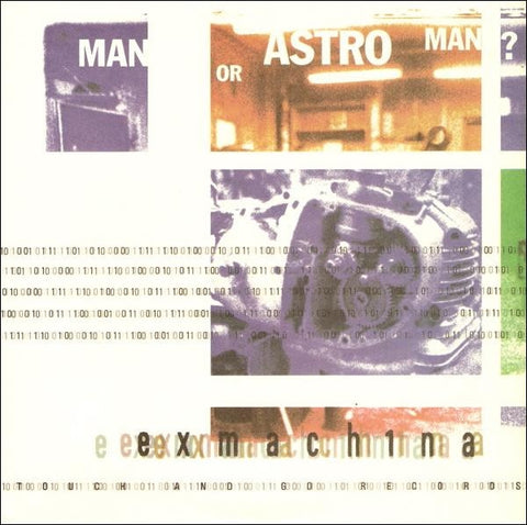 Man Or Astro Man? – Exmach1na - New 7" Single Record 1998 Touch And Go USA Vinyl & Insert - Psychedelic Rock / Rockabilly / Surf