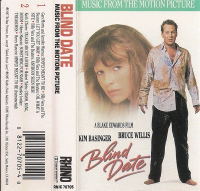Various – Blind Date (Music From The Motion Picture) - Used Cassette 1987 Rhino Tape - Soundtrack / Pop Rock