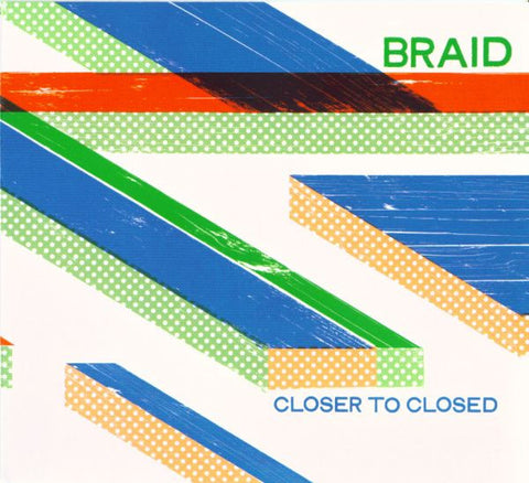 Braid - Closer to Closed - New Lp Record 2011 USA 180 gram Vinyl & Download - Emo / Indie