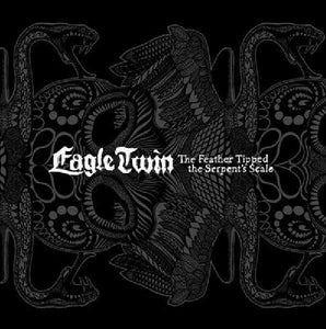 Eagle Twin - The Feather Tipped the Serpent's Scale - Mint- 2 LP Record 2012 Southern Lord Grey Marble Vinyl - Doom Metal / Sludge Metal - Shuga Records