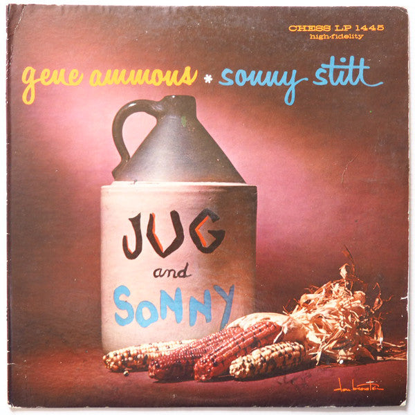 Gene Ammons & Sonny Stitt ‎– Jug & Sonny - VG Lp Record 1960 USA Mono Chess Vinyl - Jazz