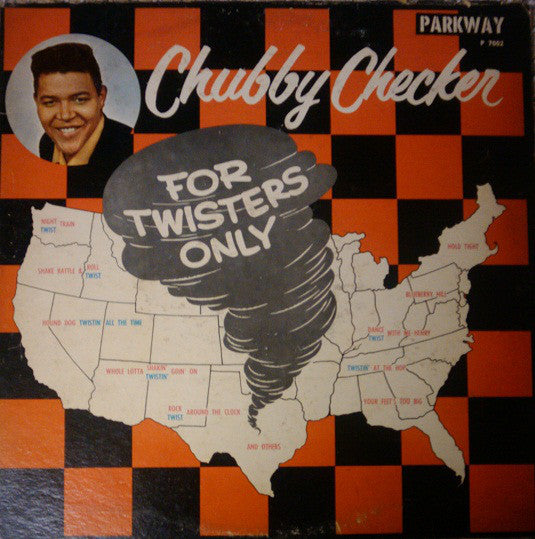 Chubby Checker ‎– For Twisters Only - VG Vinyl Record Mono 1960 (Original Press) USA - Rock