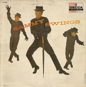 Sammy Davis Jr. – Sammy Swings - VG LP Record 1957 Decca USA Promo Vinyl - Pop