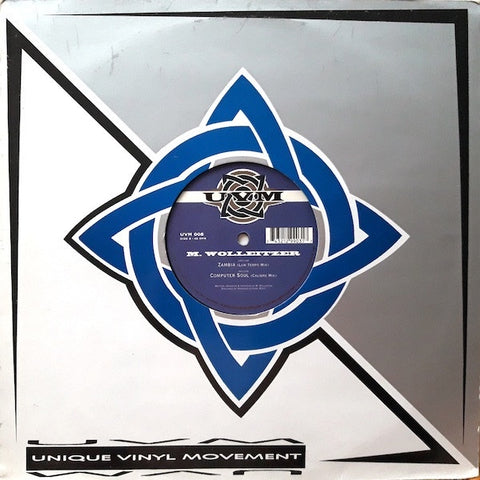 M. Wolleitzer – Zambia - New 12" Single Record 1995 Unique Vinyl Movement Belgium Vinyl - Trance