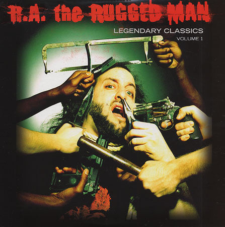 R.A. The Rugged Man - Legendary Classics Volume 1 (2009) - New (Opened to verify color) 2 LP Record 2012 Green Streets Fat Beats USA Black Vinyl - Hardcore Hip Hop - Shuga Records