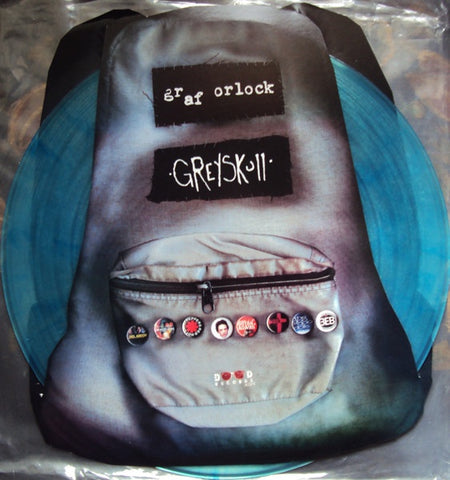 Graf Orlock / Greyskull – Graf Orlock / Greyskull - VG+ LP Record 2005 Dood Blue Transparent Vinyl - Hardcore / Grindcore