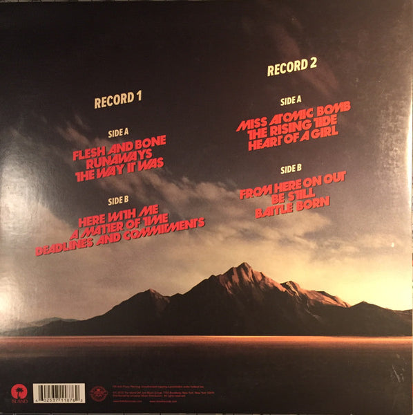 The Killers - Battle Born - Mint- 2 LP Record 2012 Island USA 180 gram Red Vinyl, Book & Poster - Alternative Rock - Shuga Records