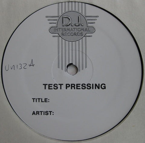Mix Masters Featuring MC Action – It's About Time - Mint- 12" Single Test Press Record 1989 Underground / DJ International Vinyl - Chicago House / Deep House / Acid House