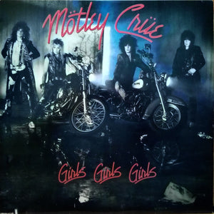 Mötley Crüe – Girls, Girls, Girls - VG+ LP Record 1987 Elektra Original USA Vinyl - Hard Rock / Heavy Metal