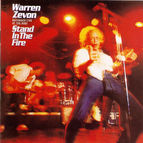 Warren Zevon – Stand In The Fire - VG+ 1980 USA - Rock