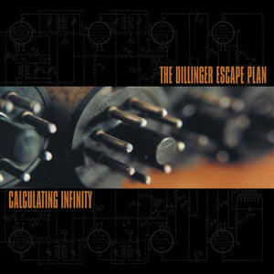 The Dillinger Escape Plan - Calculating Infinity - New Vinyl Record 2015 Relapse USA Limited Edition 'Flourescent Orange' Vinyl - Hardcore / Metalcore / Tech-Metal