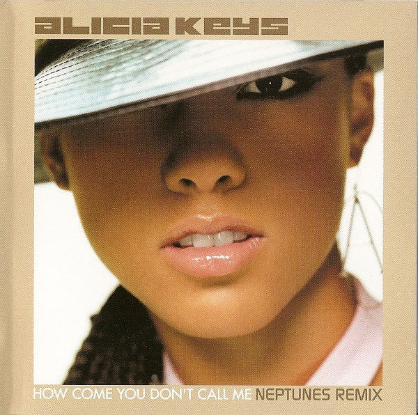 Alicia Keys - How Come You Don't Call Me (Neptunes Remix) 12" Single 2002 J PROMO - Hip Hop - Shuga Records