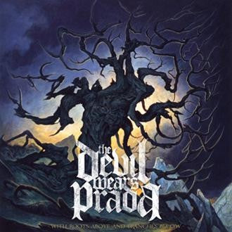 The Devil Wears Prada – With Roots Above And Branches Below (2009) - Mint- LP Record 2018 Ferret Music Dark Rocktober Blue/Yellow Merge Night Sky Swirl Vinyl - Hardcore / Metalcore
