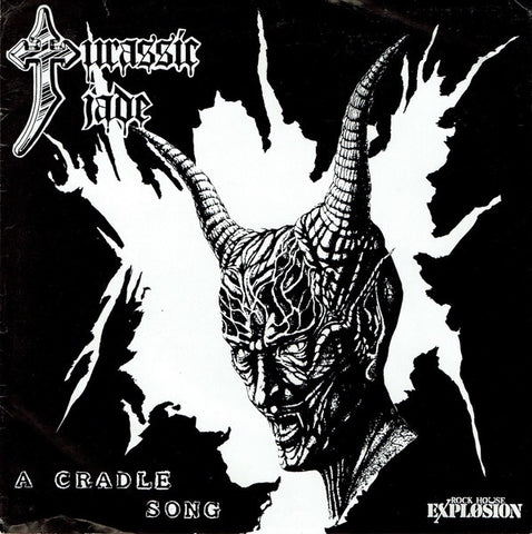Jurassic Jade – A Cradle Song - Mint- 7" EP Record 1986 Explosion Japan Vinyl - Thrash /