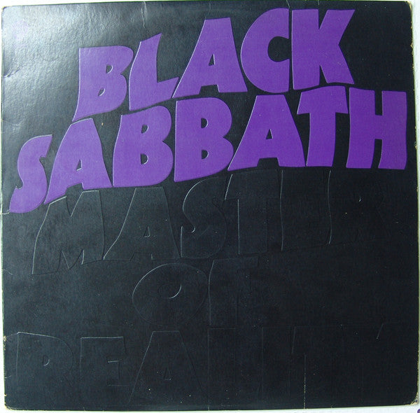 Black Sabbath ‎– Master Of Reality - VG+ LP Record 1971 Warner USA Original Vinyl, Green Label & Embossed Cover - Heavy Metal - Shuga Records