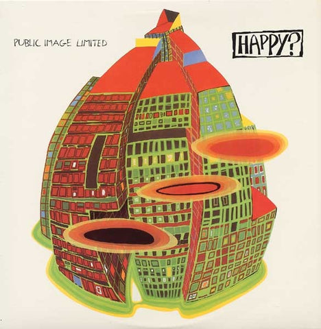 Public Image Limited – Happy? - VG+ LP Record 1987 Virgin USA Vinyl - Alternative Rock