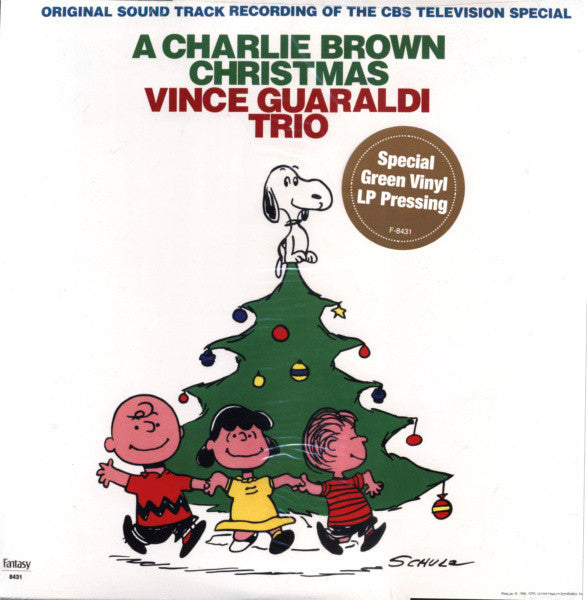 Vince Guaraldi Trio - A Charlie Brown Christmas (1965) - New LP Record 2015 Fantasy USA Green Vinyl - Holiday / Contemporary Jazz - Shuga Records