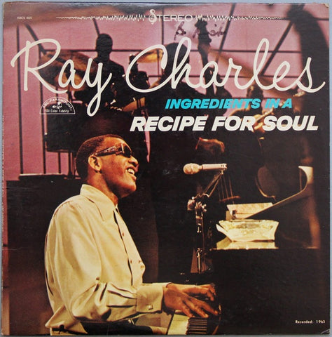 Ray Charles – Ingredients In A Recipe For Soul - VG+ LP Record 1963 ABC-Paramount USA Stereo Vinyl - Soul / Rhythm & Blues