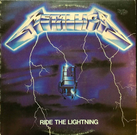 Metallica - Ride The Lightning - VG+ LP Record 1984 Elektra USA Vinyl - Thrash / Speed Metal / Heavy Metal