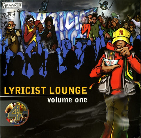 Various – Lyricist Lounge Volume One - VG+ 4 LP Record 1998 Rawkus USA Vinyl - Hip Hop