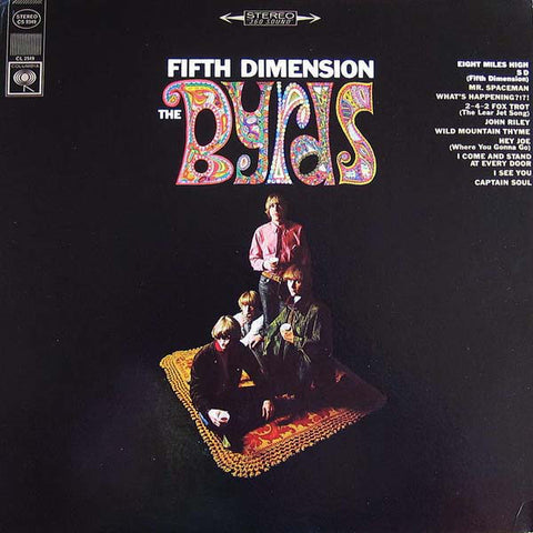 The Byrds ‎– Fifth Dimension - VG+ LP Record 1966 Columbia USA Original 360 Vinyl - Psychedelic Rock / Folk Rock
