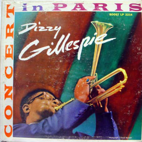 Dizzy Gillespie – Concert In Paris - VG+ 1953 USA Mono - Jazz - B19-012