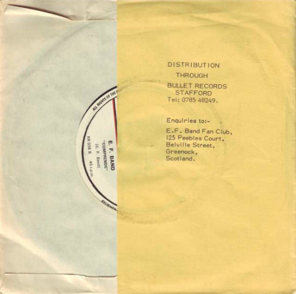 E.F. Band – The Devils Eye - Mint- 7" Single Record 1980 Redball UK Vinyl - Hard Rock - Shuga Records