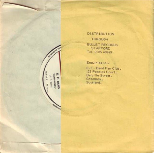 E.F. Band – The Devils Eye - Mint- 7" Single Record 1980 Redball UK Vinyl - Hard Rock
