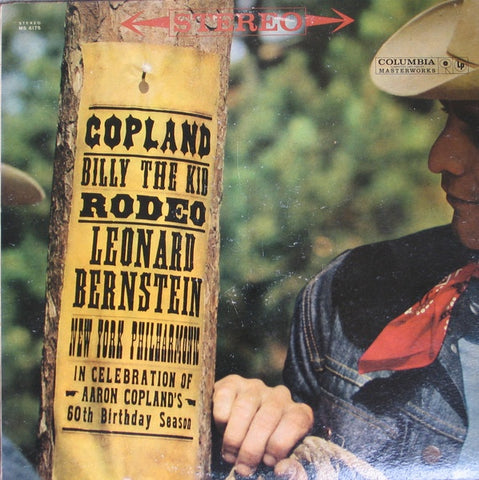 Leonard Bernstein – Copland Billy The Kid / Rodeo (1960) - New LP Record 1965 Columbia Masterworks USA Vinyl - Classical