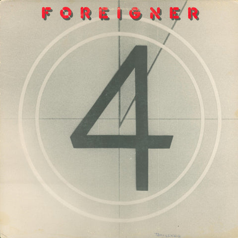 Foreigner ‎– 4 - VG+ Lp Record 1981 Original USA Vinyl - Pop Rock