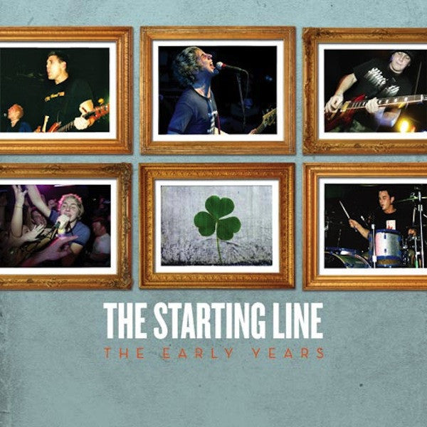 The Starting Line - The Early Years - New Vinyl Record 2016 SRC Limited Edition Reissue Gatefold LP on Coke-Bottle-Clear Swirl Vinyl - Pop-Punk / Punk