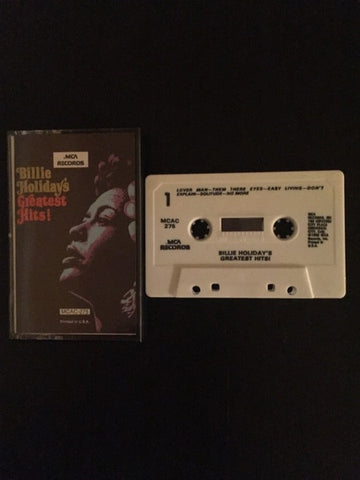 Billie Holiday – Billie Holiday's Greatest Hits! - Used Cassette 1977 MCA Tape - Jazz