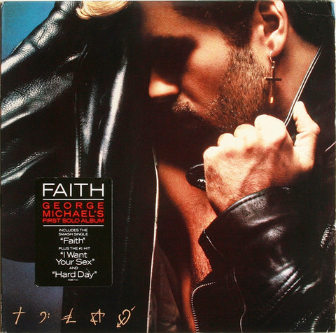 George Michael - Faith - Mint- Lp Record 1987 CBS USA Vinyl, Insert & Original Sleeve - Soft Rock / Synth-Pop