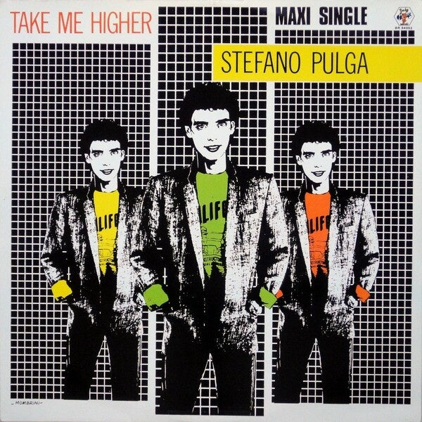 Stefano Pulga – Take Me Higher Mint- 12" Single Record 1984 Baby Italy Vinyl - Electronic / Italo-Disco