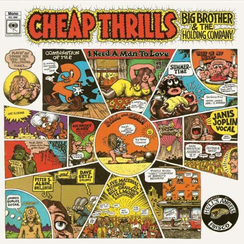 Big Brother & The Holding Company Featuring Janis Joplin ‎– Cheap Thrills (1968) - New LP Record 2012 CBS USA Mono 180 gram Vinyl - Psychedelic Rock / Blues Rock