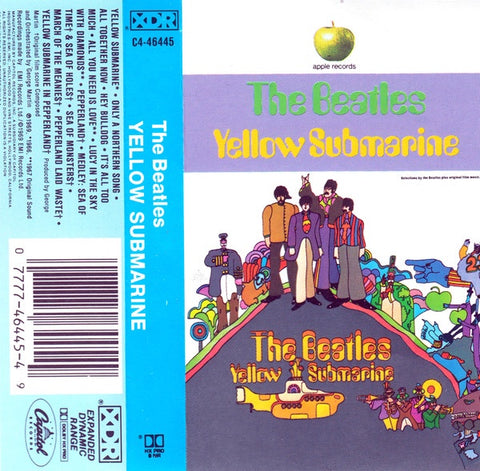 The Beatles – Yellow Submarine (1969) - VG+ Cassette Album 1992 Capitol Apple USA Tape - Pop Rock / Soundtrack