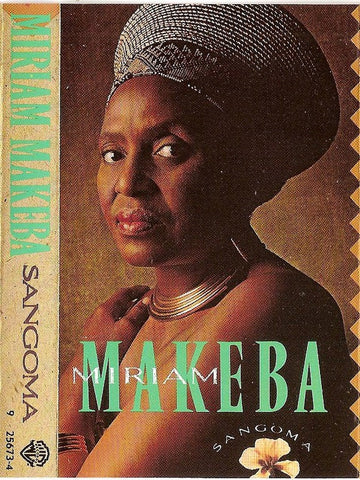 Miriam Makeba – Sangoma - Used Cassette Warner 1988 USA - Funk / World