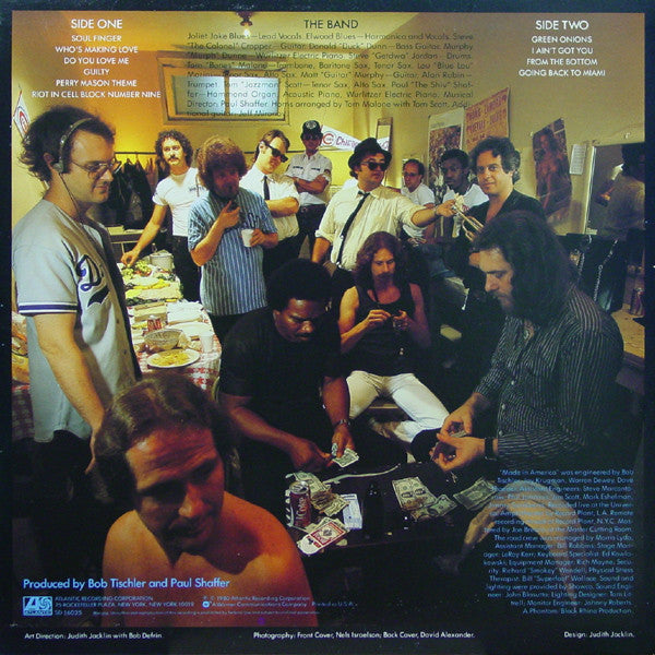 Blues Brothers ‎– Made In America - VG+ LP Record 1980 Atlantic USA Vinyl - Blues Rock / Rhythm & Blues - Shuga Records