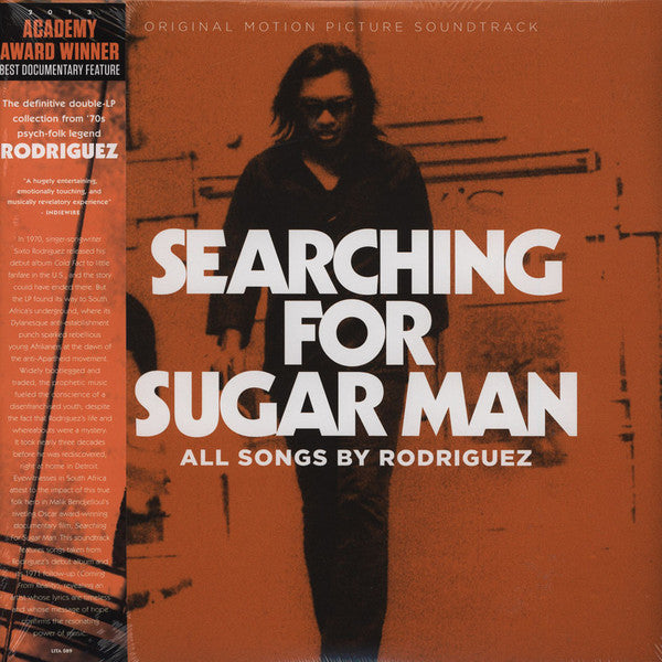 Rodriguez ‎– Searching For Sugar Man - Original Motion Picture - New 2 LP Record 2012 Light In The Attic Black Vinyl & Poster - Soundtrack - Shuga Records