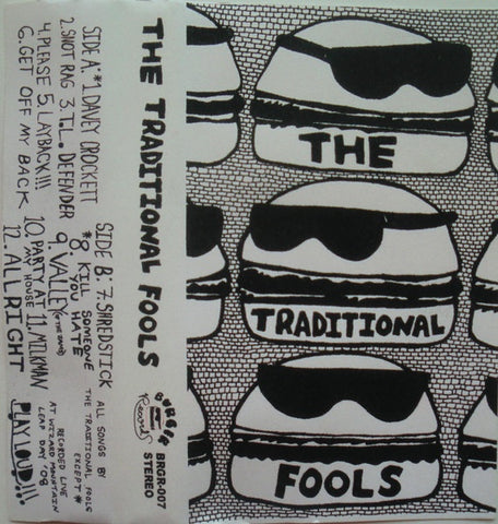 The Traditional Fools – The Traditional Fools - New Cassette 2008 Burger Tape - Surf / Garage Rock