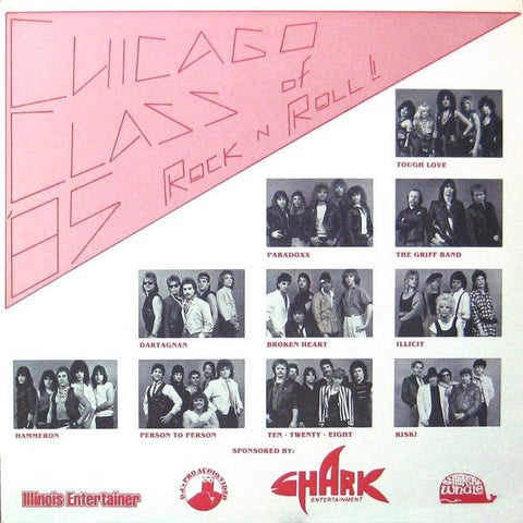 Various – Chicago Class Of '85 - VG+ LP Record 1985 Silver Fin USA Vinyl - Heavy Metal / AOR / New Wave