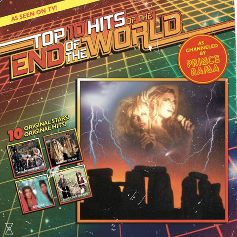 Prince Rama ‎– Top Ten Hits Of The End Of The World - New Lp Record 2012 Paw Tracks USA Vinyl - Synth-pop / Disco / New Wave