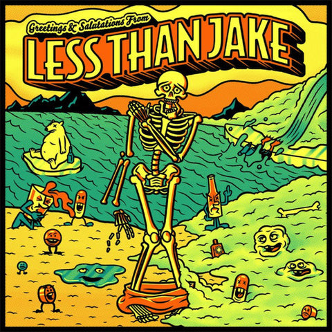Less Than Jake - Greetings & Salutations - New LP Record 2012 Fat Wreck Chords Vinyl - Punk