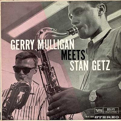 Gerry Mulligan & Stan Getz – Gerry Mulligan Meets Stan Getz (1957) - VG+ LP Record 1961 Verve USA Stereo Vinyl - Jazz / Cool Jazz