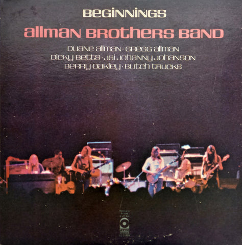 The Allman Brothers Band – Beginnings (1973) - VG+ 2 LP Record 1979 Polydor USA Vinyl - Rock / Southern Rock / Blues Rock