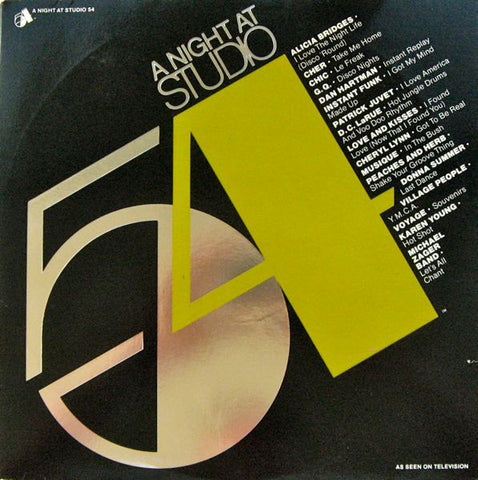 Various – A Night At Studio 54 - VG+ 2 LP Record 1979 Casablanca USA Vinyl - Disco / Funk