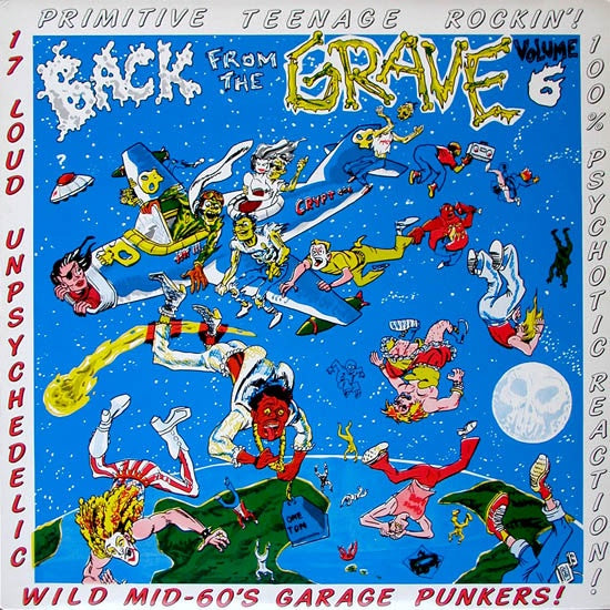 Various – Back From The Grave Volume 6 (1986) - Mint- LP Record 1996 Crypt USA Vinyl & Insert - Garage Rock - Shuga Records