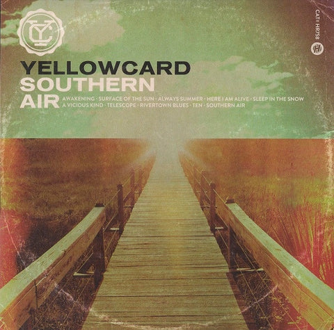 Yellowcard – Southern Air - Mint- LP Record 2012 Hopeless USA Black Vinyl, Insert & Download - Rock / Pop Punk