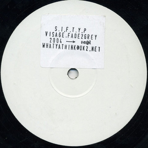 S.I.F.T.Y.P. – Fade2Grey 2004 - New 12" White Label Single Record 2004 UK Vinyl - Progressive House